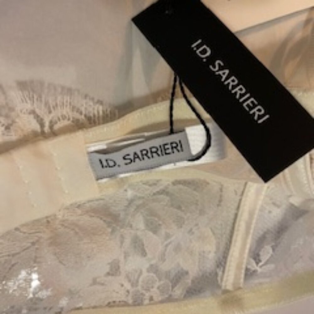 I.D. SARRIERI A Night in Marrakech Lace Garter Suspender Belt Cream Size M NWT - Picture 9 of 12